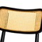 Baxton Studio Tafari Mid-Century Modern Dark Brown Finished Wood and Rattan 2-Piece Dining Chair Set 239-2PC-13413-ZORO - alternate 6